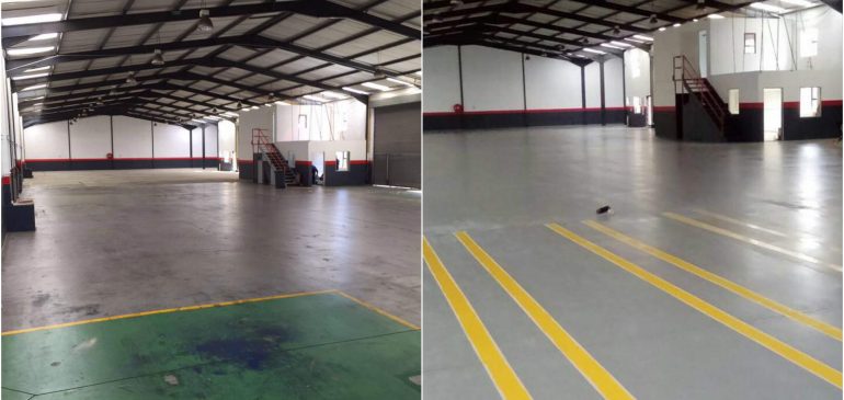 Food grade epoxy floor